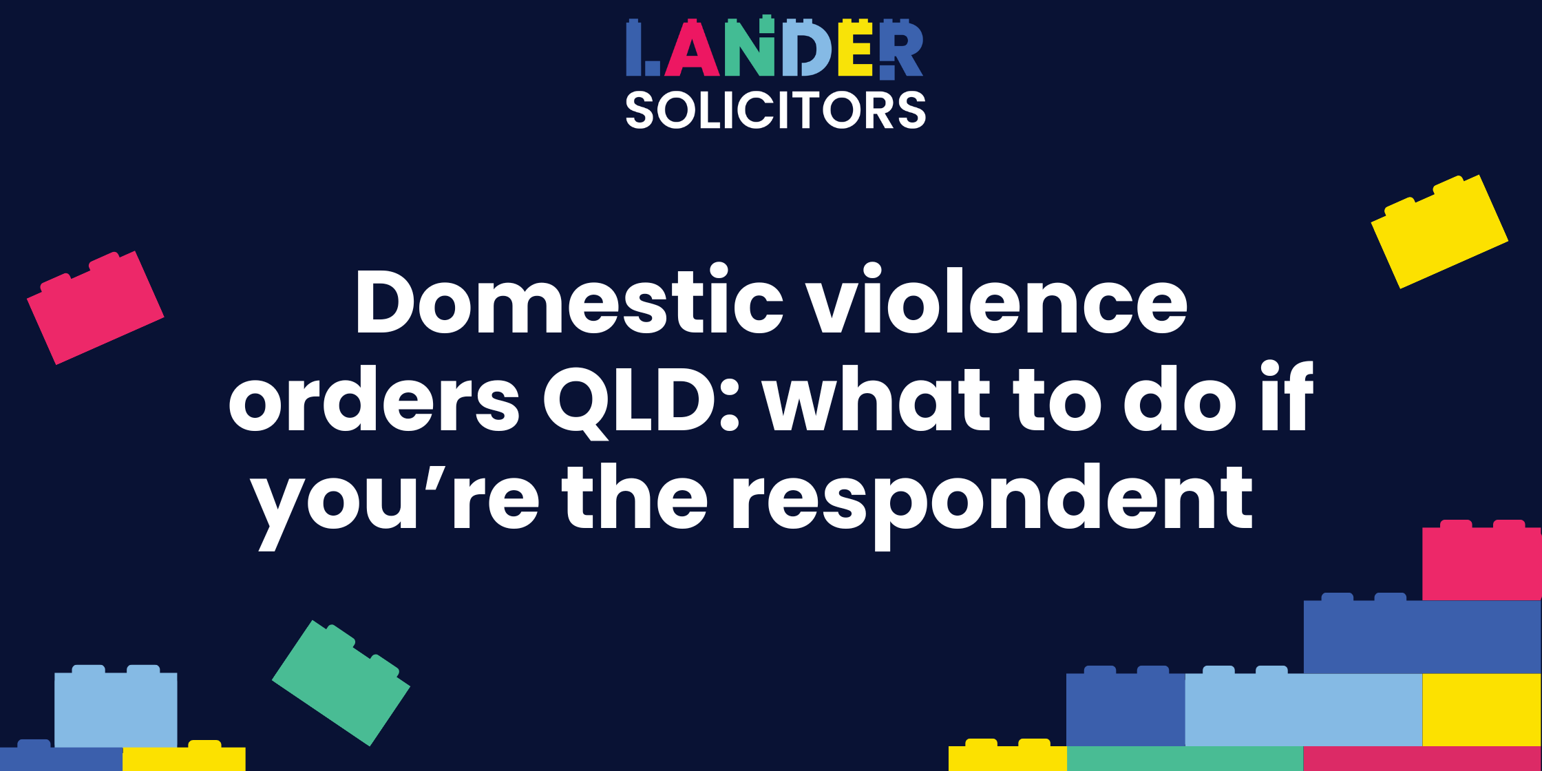 Domestic Violence Orders QLD: What to do if you're the respondent