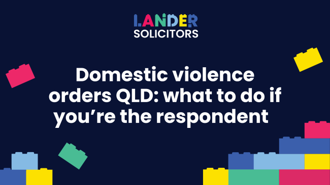 DV QLD BLOG Domestic Violence Orders QLD: What to do if you're the respondent