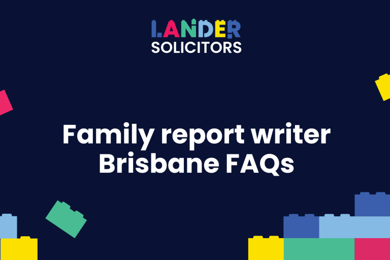 Family report writer Brisbane FAQ's